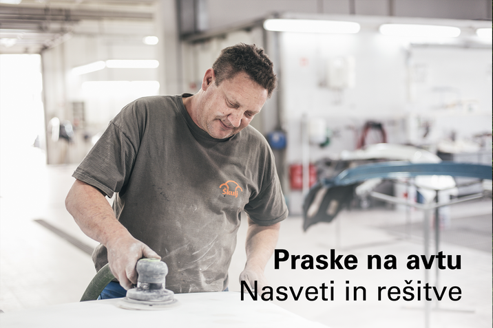 Odstranjevanje prask na avtu